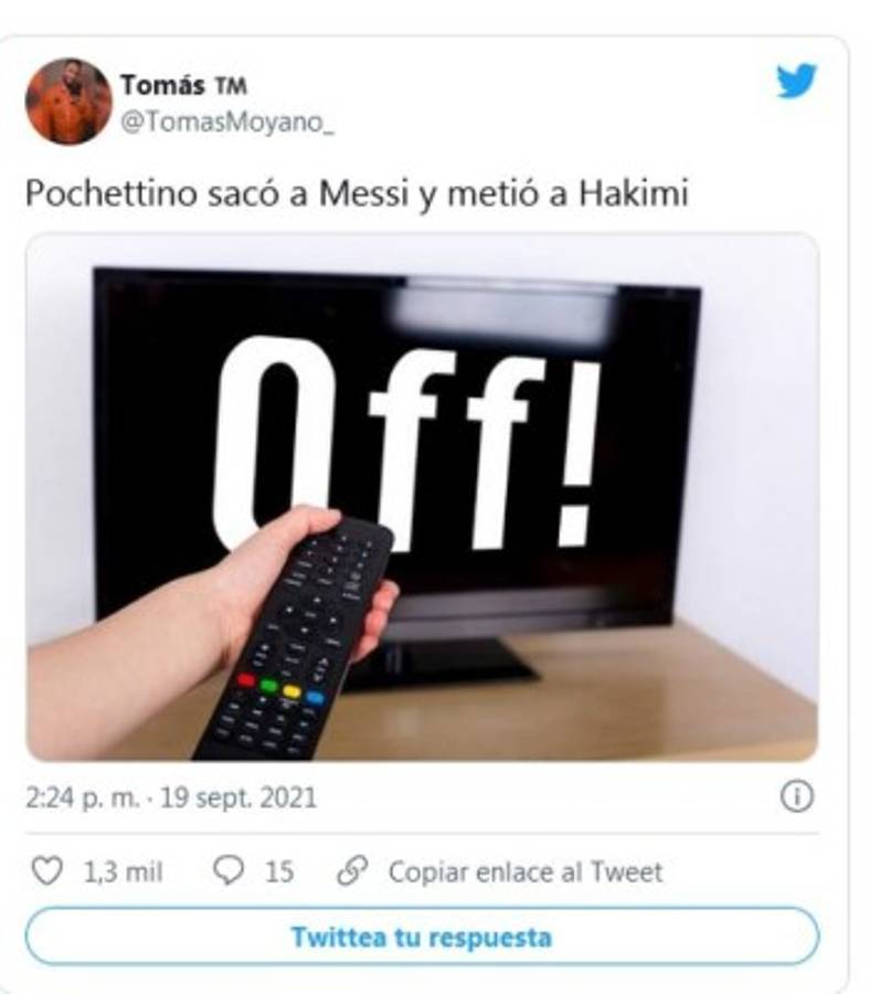 Pochettino armó la polémica en el PSG por sacar a Messi del partido y estallaron los memes