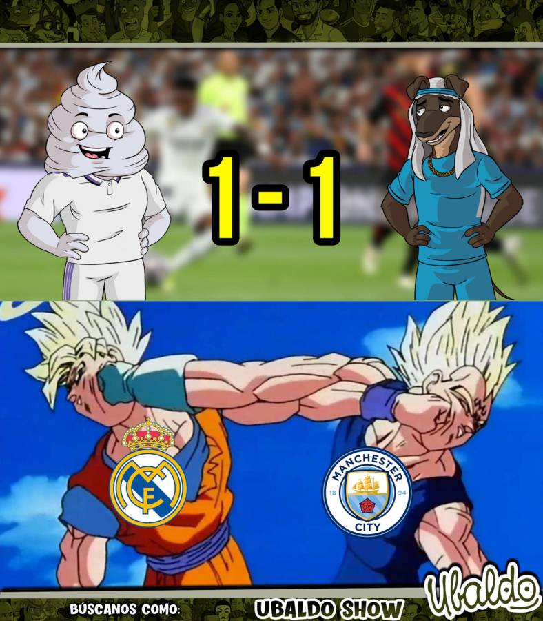 ¿Y Haaland? Los jocosos memes que dejó el buen empate entre Real Madrid y Manchester City en las semis de Champions