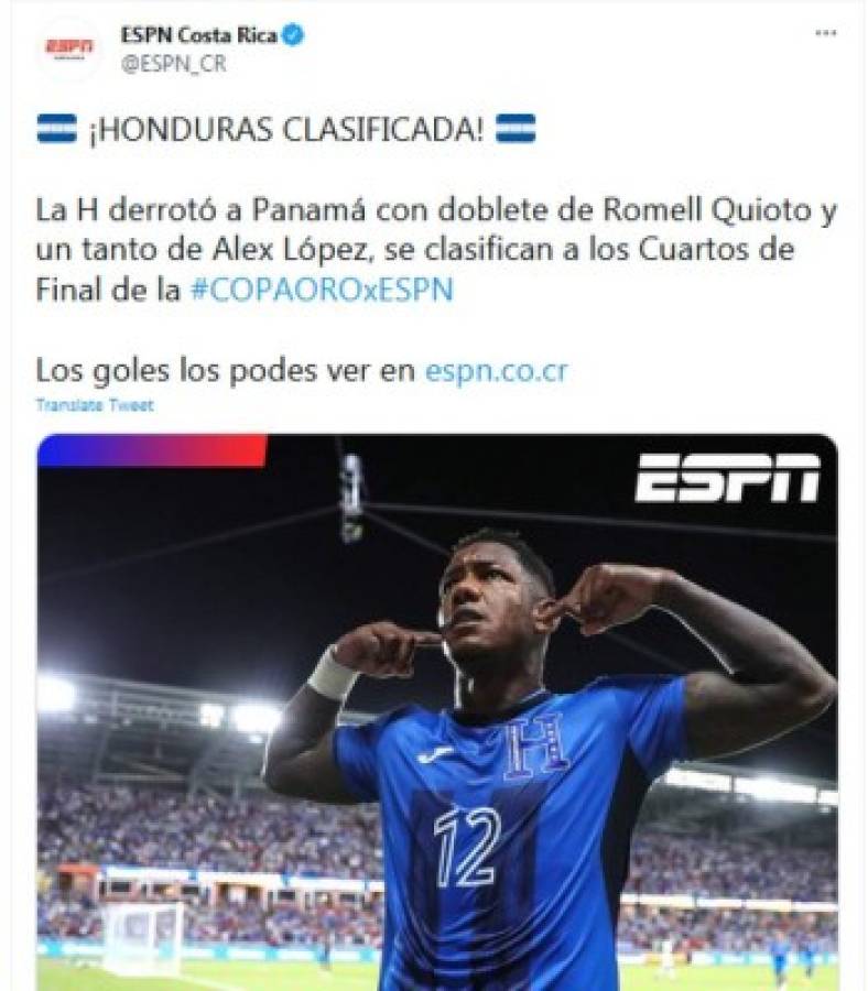 'Juego de locos' y polémica por gol anulado: Lo que dice la prensa tras el triunfo de Honduras ante Panamá