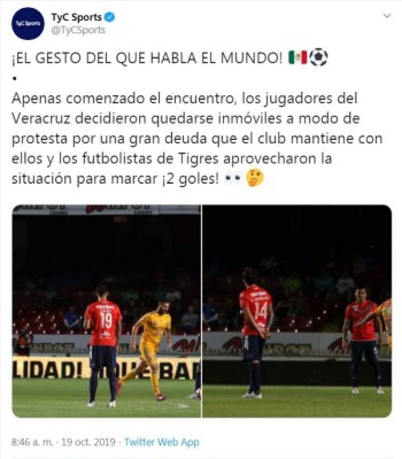 ¡Los reprochan! Esto dicen los medios y periodista luego de lo ocurrido entre Veracruz y Tigres