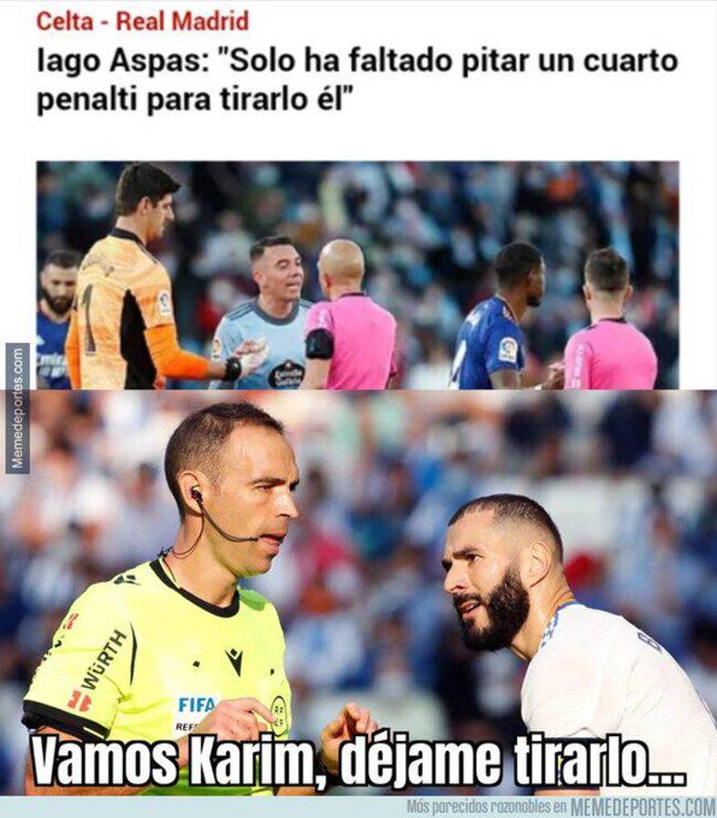 Real Madrid y el VAR: Los crueles memes que dejó su polémico triunfo ante el Celta en España
