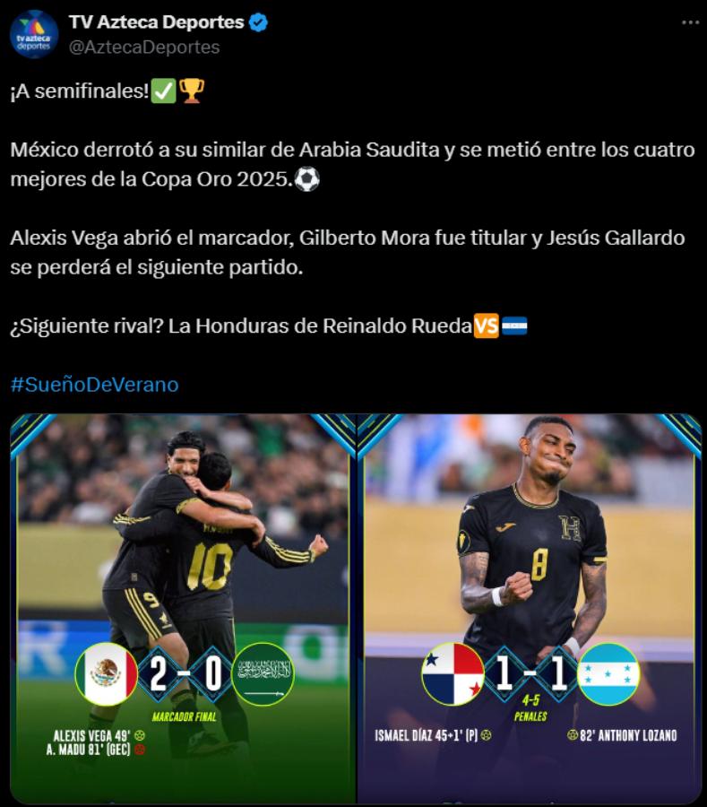 México no juega a nada, Sin convencer: Faitelson y la prensa mexicana molestos; esto dicen de la semifinal ante Honduras