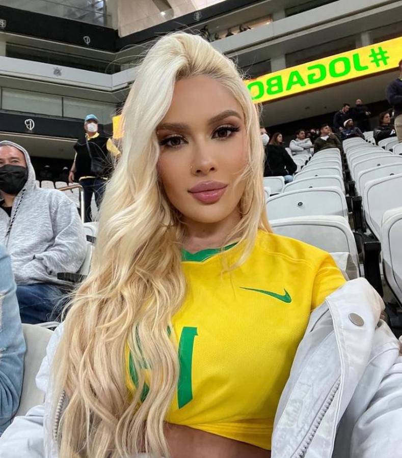 Karoline Lima, la sensual novia de crack del Real Madrid que dejó con la boca abierta a todos en el Bernabéu