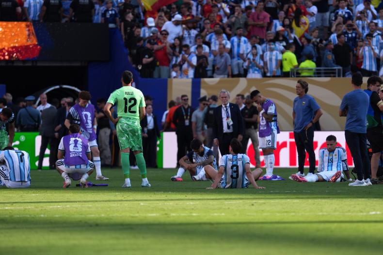 Apretaron a los familiares de los futbolistas; Argentina no podía ganar esa final