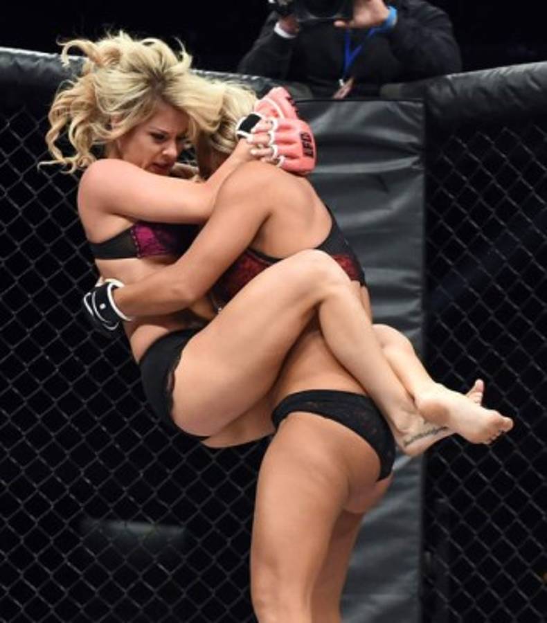 En lencería fina: Así de atrevidas son las peleas en la Lingerie FC