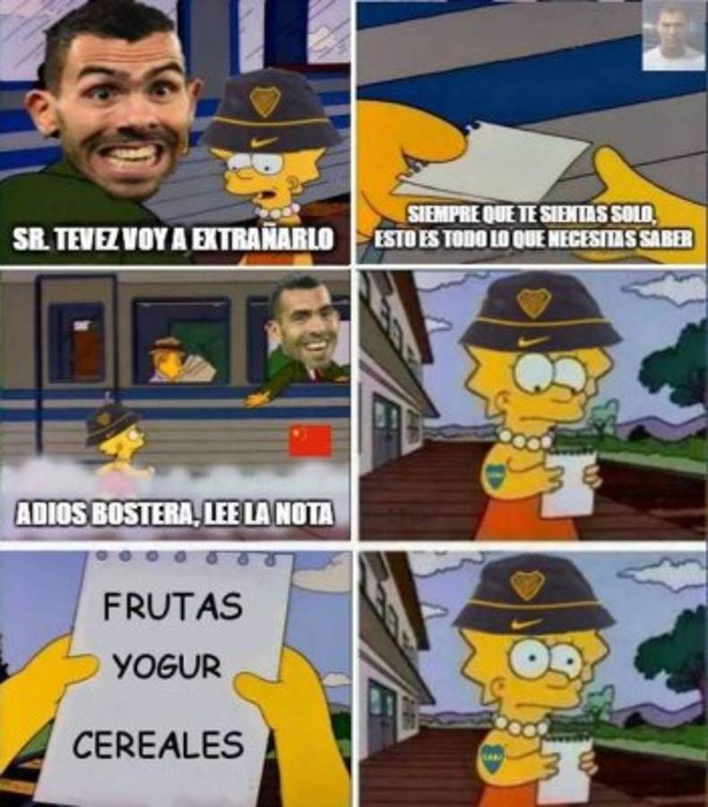 Los graciosos memes que invadieron las redes sociales en Argentina tras la salida de Tevez a China