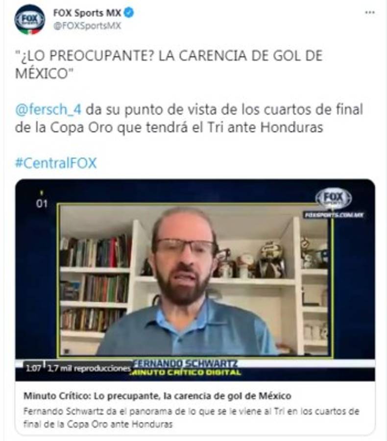 Lo que dice la prensa mexicana sobre el duelo de hoy ante Honduras en Copa Oro: 'Favorito y a demostrar la jerarquía'