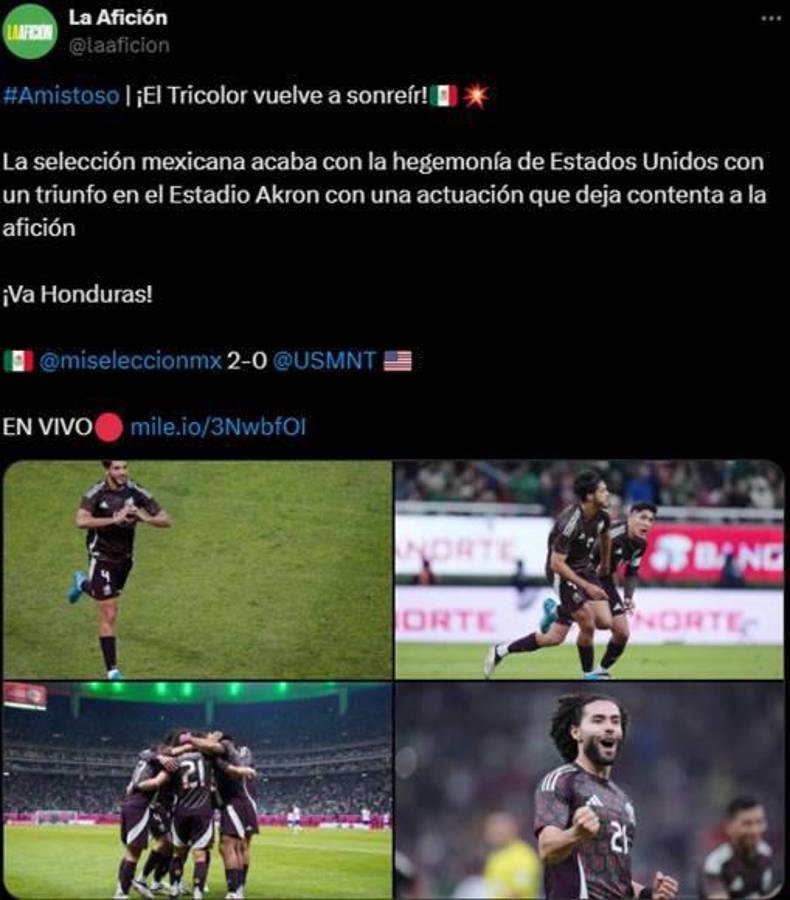 David Faitelson reacciona y deja dardo a Honduras tras triunfo de México ante Estados Unidos: “prueba de fuego”