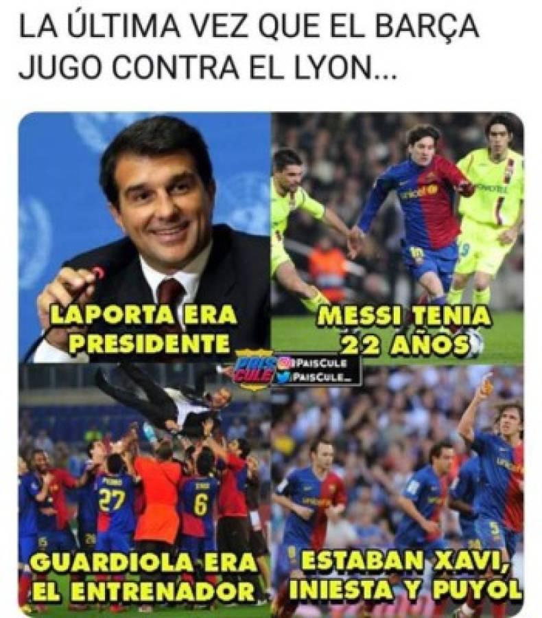 Los otros memes que 'liquidan' a Luis Suárez y el Barcelona por no ganarle al Lyon en Champions