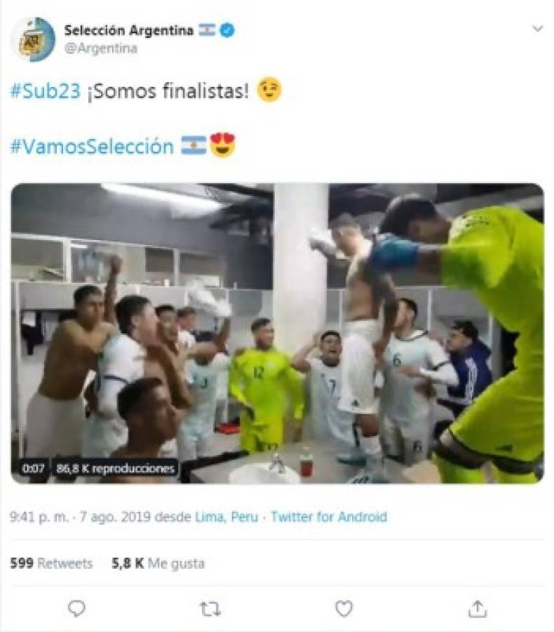 Lo que dicen los medios de Argentina sobre la final ante Honduras en Panamericanos