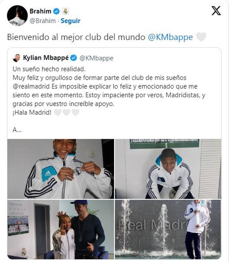 Inesperada reacción de Cristiano y Keylor Navas: los mensajes a Mbappé tras fichar por Real Madrid: “Emocionado de...”