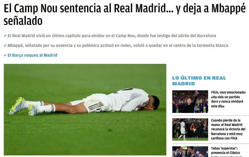 Prensa se rinde ante el Barça y señalan al nuevo DT del Madrid: Tiene trabajo...
