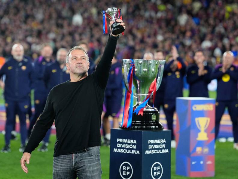 Messi se unió y no hubo pasillo: así celebró Barcelona el bicampeonato en Liga Española