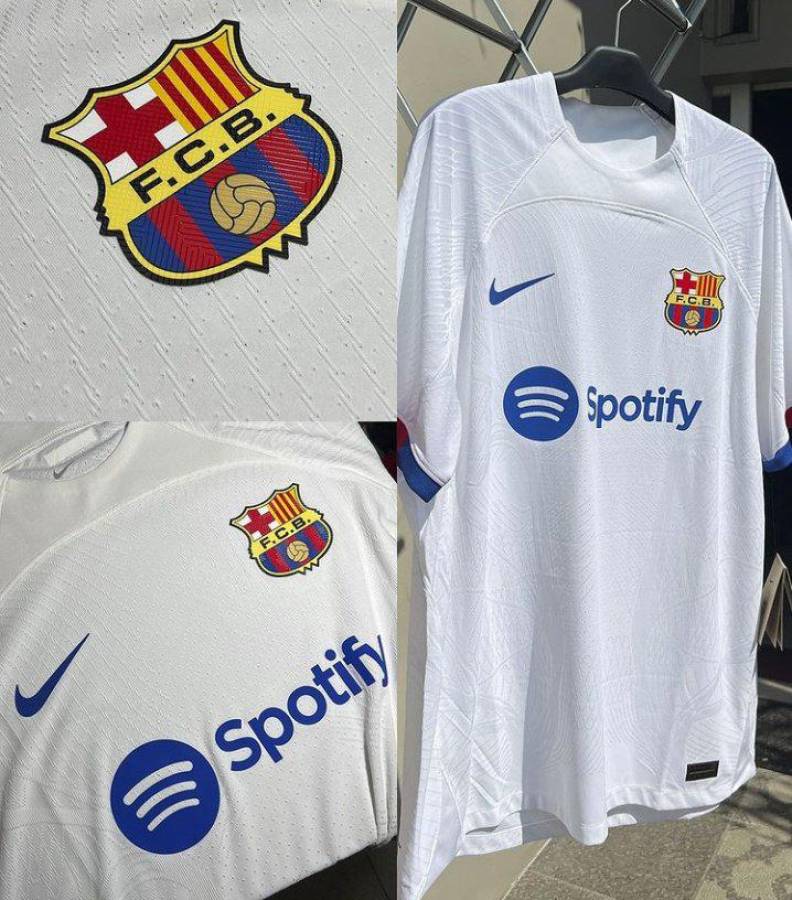 ¡Hay debate! Así es la nueva camiseta blanca del Barcelona para la temporada 2023-24 y ya tiene fecha de estreno