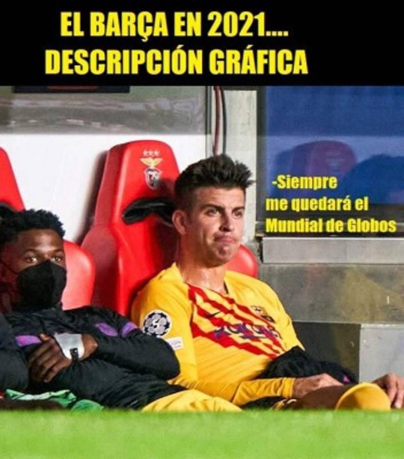 Real Madrid ganó el Clásico y los memes hacen pedazos al Barcelona, Dest y Lionel Messi