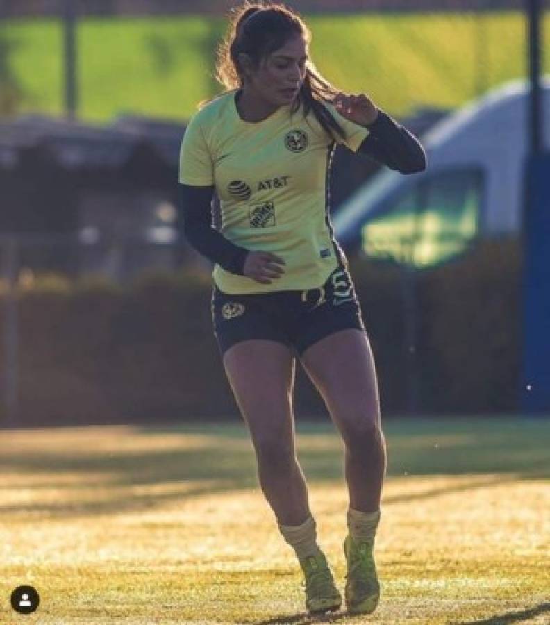 Jana Gutiérrez, la preciosa jugadora del América que enamora en México