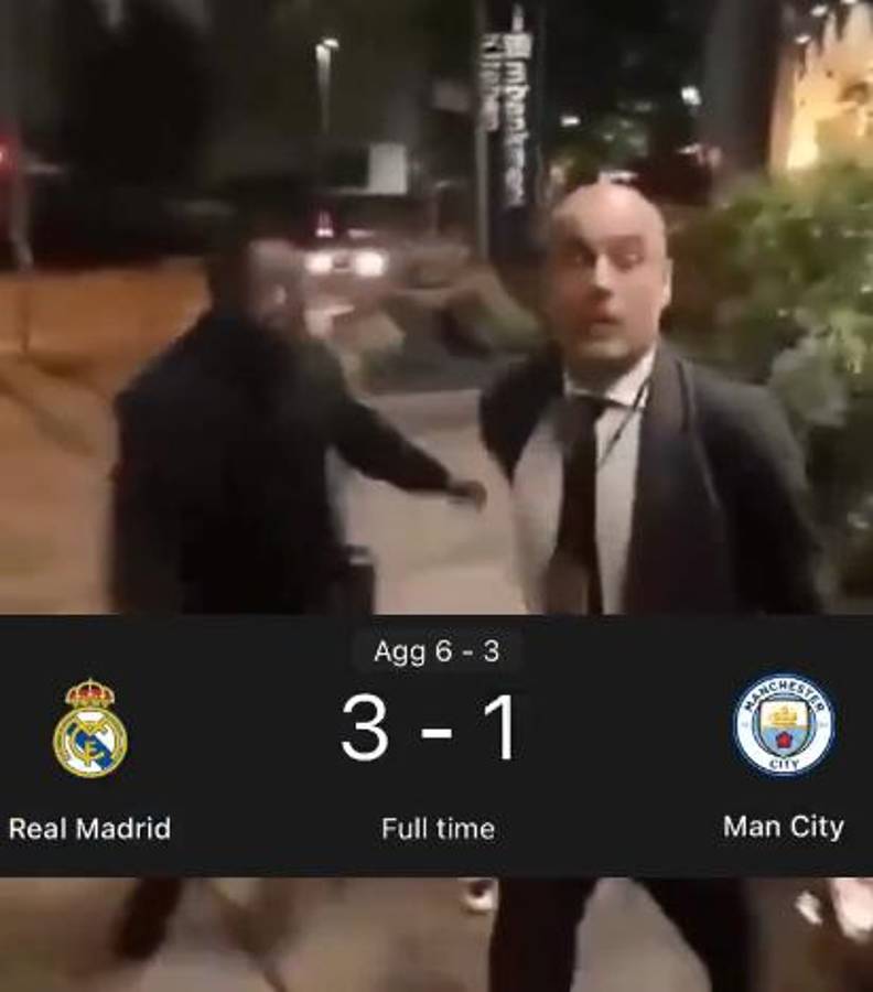 Real Madrid eliminó al City y estallaron los memes: burlas a Guardiola tras ser humillado por Mbappé