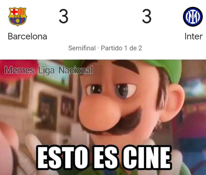 Explotaron las redes: los memes que dejó el Barcelona-Inter en las semifinales de la Champions