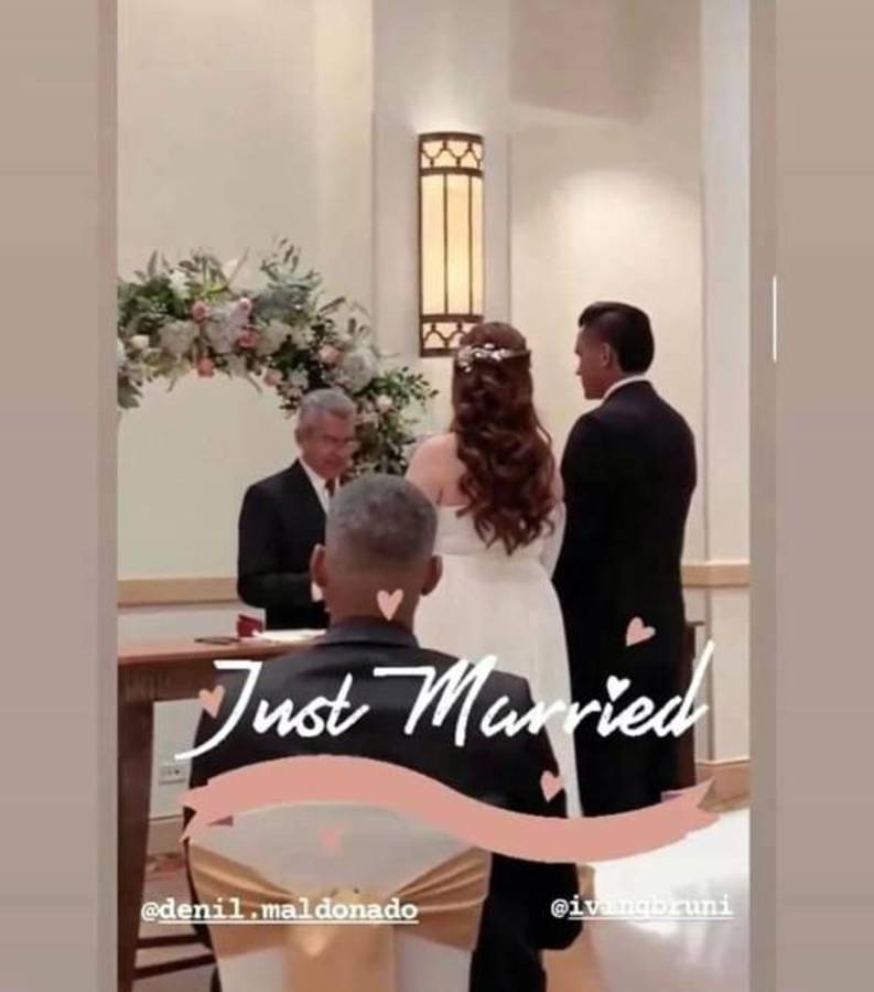 Así fue la boda de Denil Maldonado con Iving Bruni: El futbolista que eligió como padrino ¿Y la luna de miel?