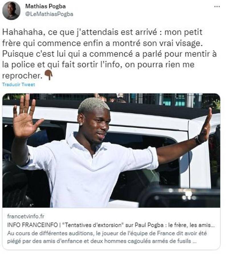 ¡Continúa la polémica! Las nuevas acusaciones de Mathias Pogba sobre su hermano Paul y el otro mensaje a Mbappé: “Casi muero por tu culpa”