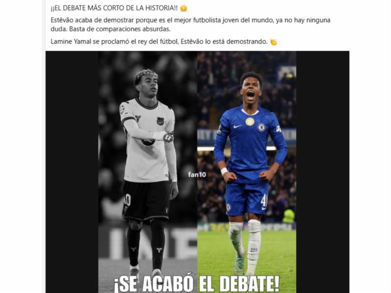 No perdonan a Lamine Yamal: los mejores memes que dejó la goleada del Chelsea al Barcelona en la Champions League