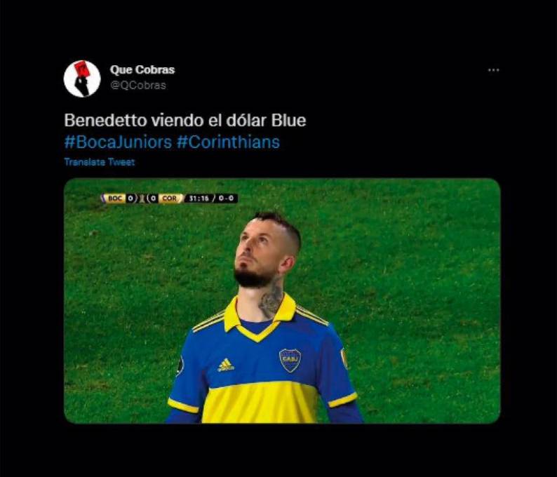 ¡Lapidarios! Benedetto es víctima de los memes luego de botar dos penales y que Boca Júniors quedara eliminado de la Libertadores