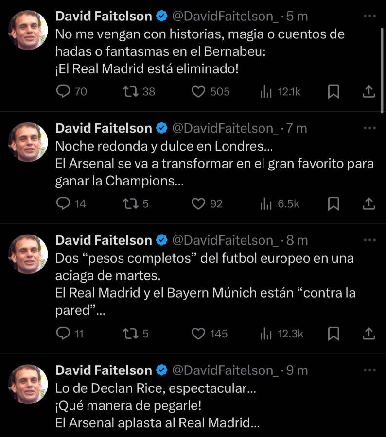 Desmantelaron a Ancelotti está eliminado fritos: así reacciona la prensa a la humillación del Arsenal ante Real Madrid