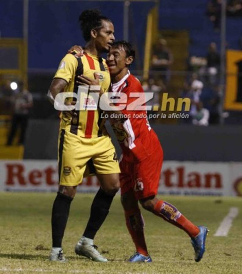 NO VISTE EN TV: El festejo del Motagua y el reclamo de Vargas a Joshua