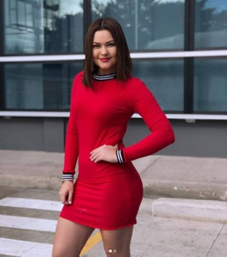 Malubi Paz, la bella modelo que ha flechado al futbolista Romell Quioto