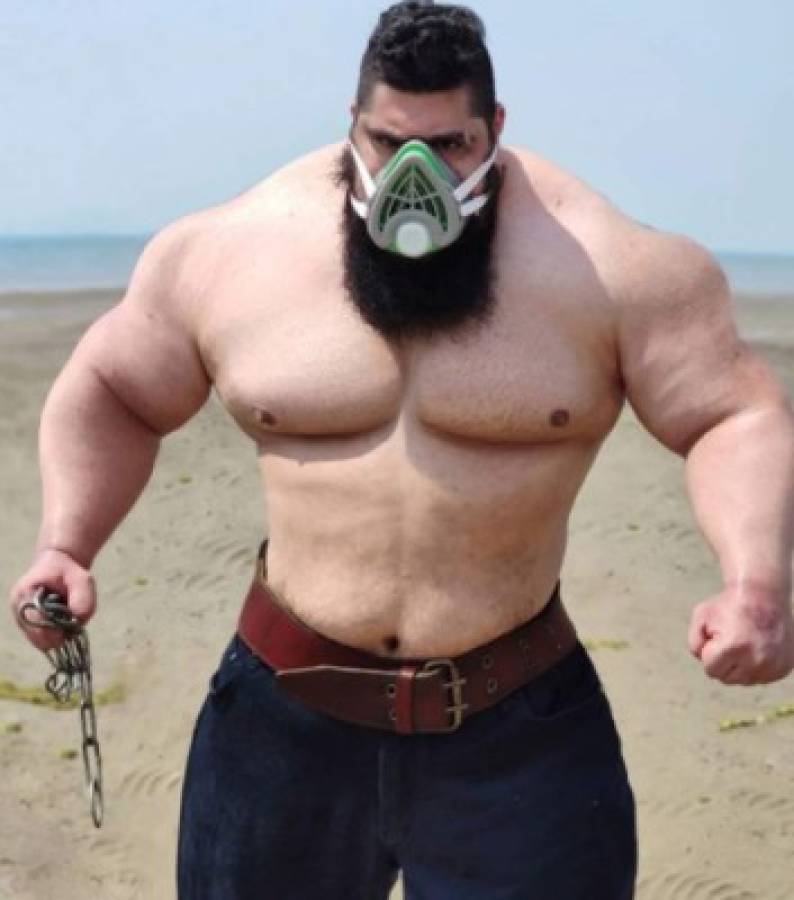 El Hulk iraní se prepara para su primer combate: ''Esta vez volví para vengarme de todos...''