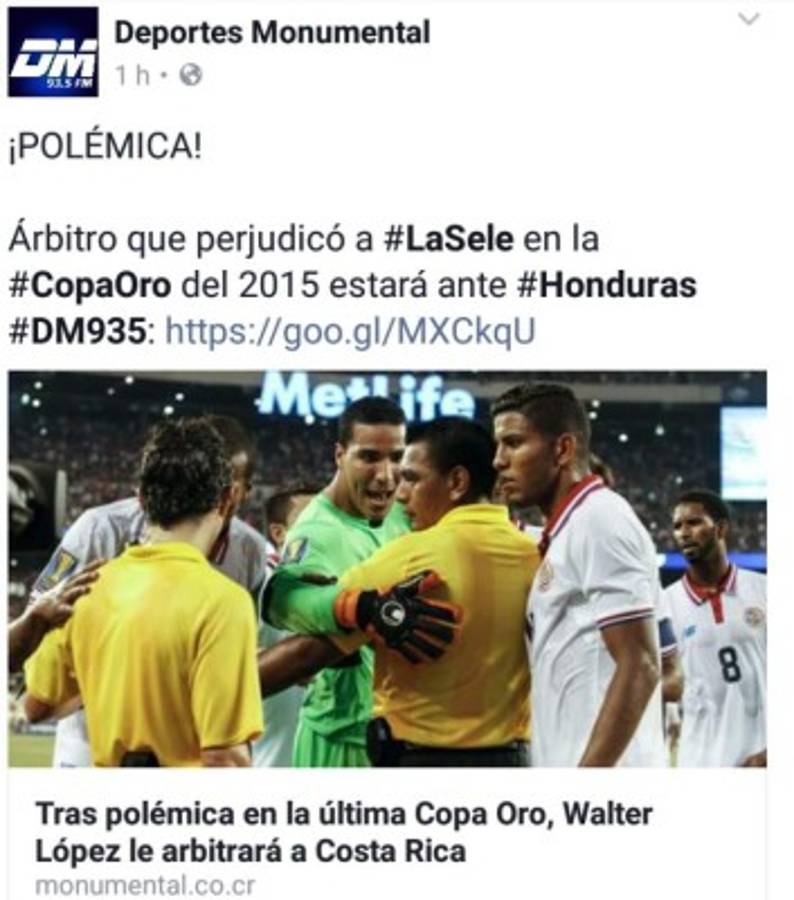 ¡Atención! Esto dice la prensa tica del duelo de esta noche ante Honduras