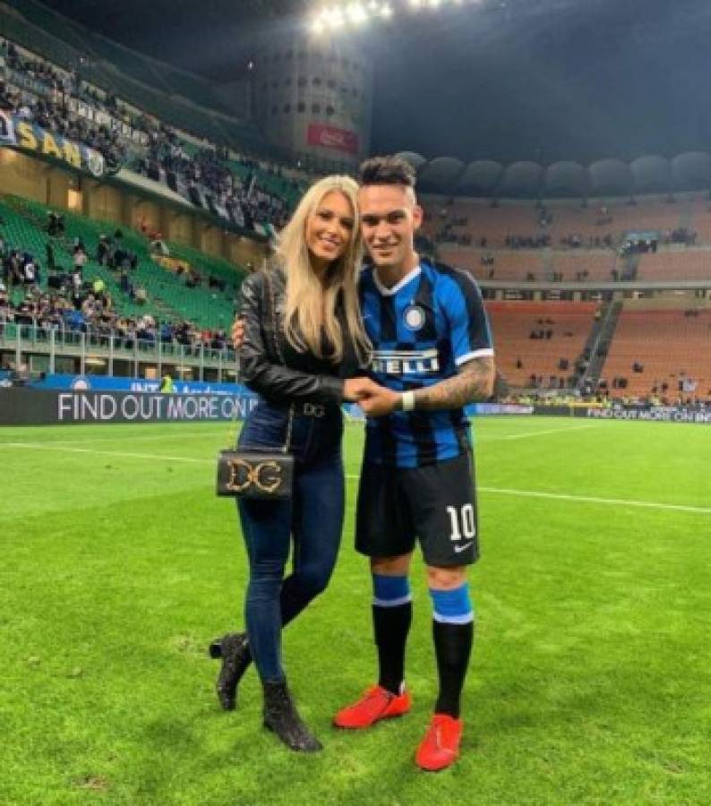 ¡Hermosura! La novia del argentino Lautaro Martínez, delantero deseado por Barcelona y Real Madrid