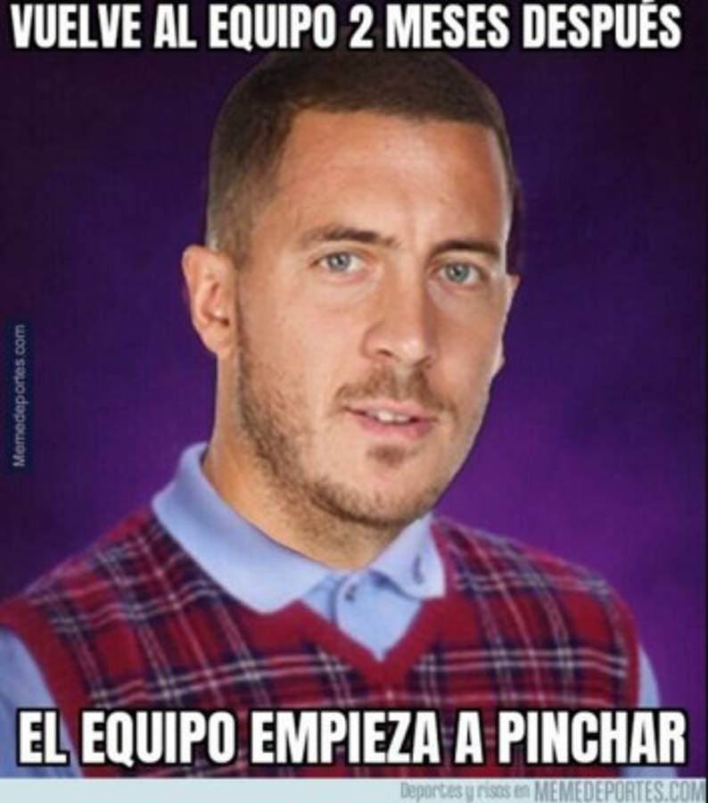 Lionel Messi y Eden Hazard, víctimas favoritas de los memes de la semana