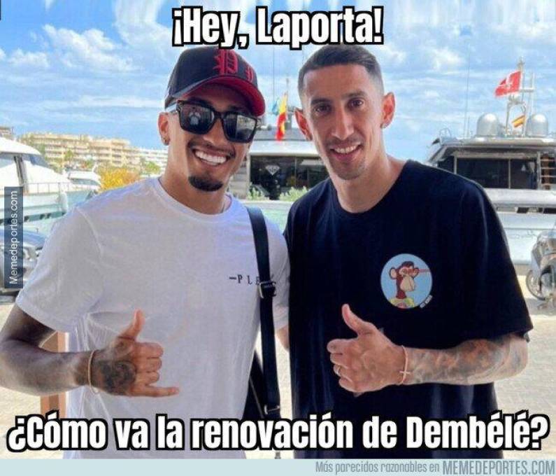 El mercado de fichajes y los crueles memes donde destrozan a Dembelé, Cristiano Ronaldo y a Neymar
