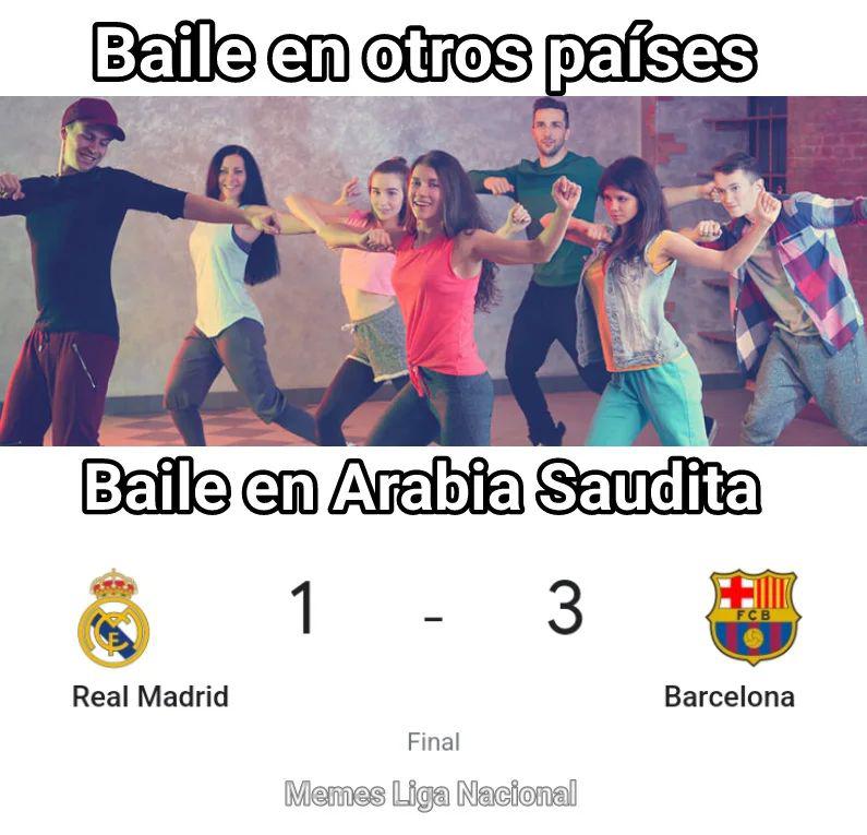 ¡Hasta Shakira! Barcelona se quedó con la Supercopa española y los memes despedazan al Real Madrid