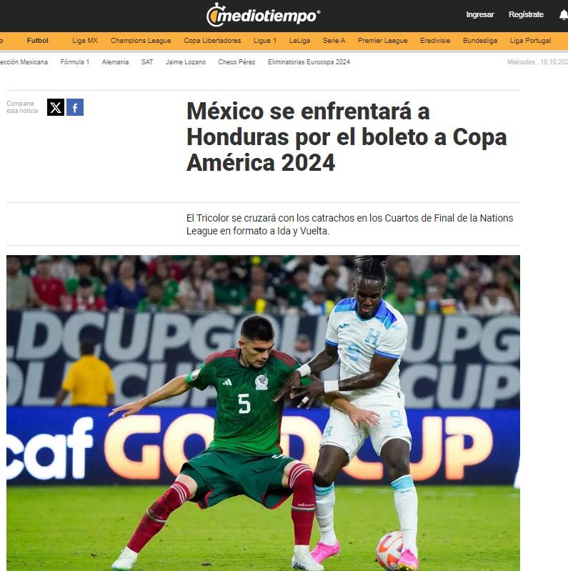 David Faitelson envía dardo a Concacaf: lo que dice la prensa del Honduras-México por un boleto a la Copa América
