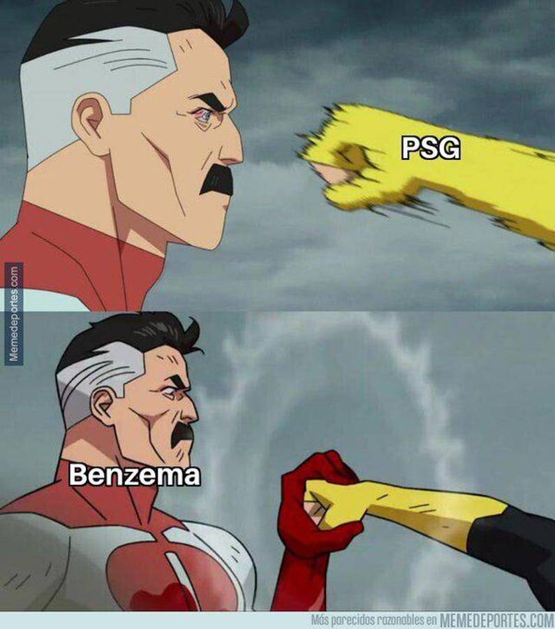 Los otros memes que dejó el Real Madrid-PSG de la Champions donde destrozan a Messi