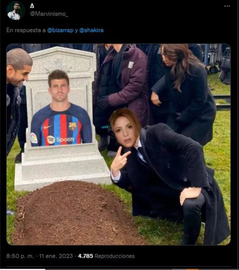 Memes destrozan a Piqué tras la nueva canción de Shakira: hasta se meten con sus hijos