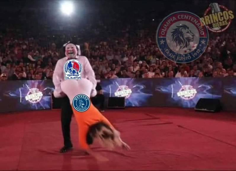 Olimpia le estrena la copa a Motagua y los memes no perdonan al Ciclón ¿Cómieza una nueva paternidad?