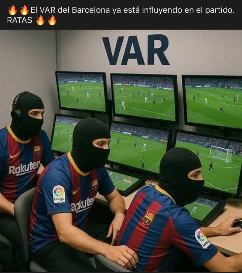 Yamal y el VAR de protagonistas: los mejores memes que dejó el triunfo del Real Madrid sobre el Barcelona en el clásico de España