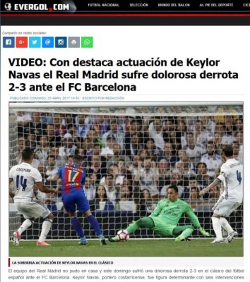 ¡No perdonan al Madrid! Así habla la prensa internacional del Clásico