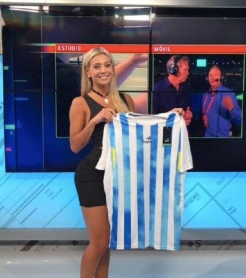 Sol Pérez, la chica del clima amante del fútbol argentino