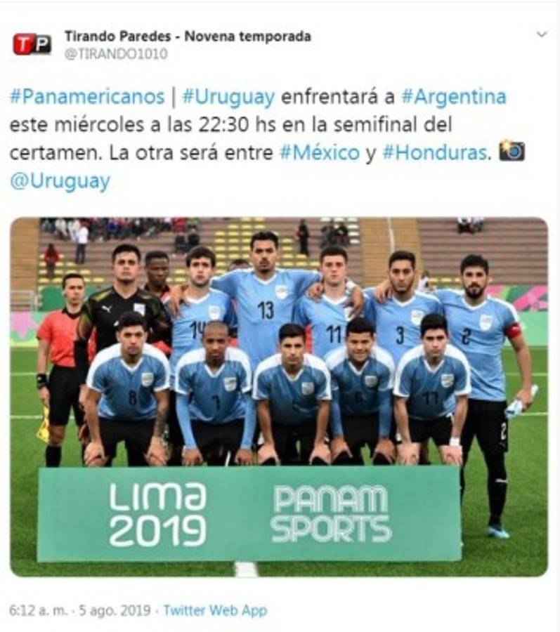 Honduras se enfrentará a México en los Panamericanos y esto dicen los medios