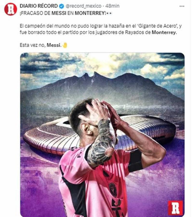 “Es un equipo de porquería”: Messi recibe duro ataque de la prensa de México y la respuesta de David Faitelson