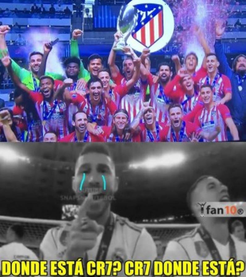 Memes: Hacen pedazos al Real Madrid tras perder en la Supercopa de Europa ante el Atlético