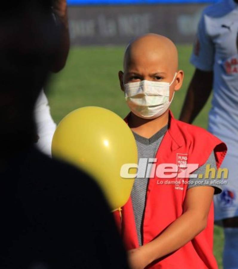 En la TV no se vio, pero el lente de Diez sí lo captó