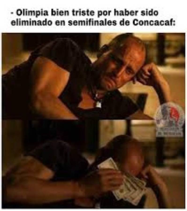 Memes: aficionados motagüenses, protagonistas de las burlas al Olimpia tras la eliminación en Concacaf