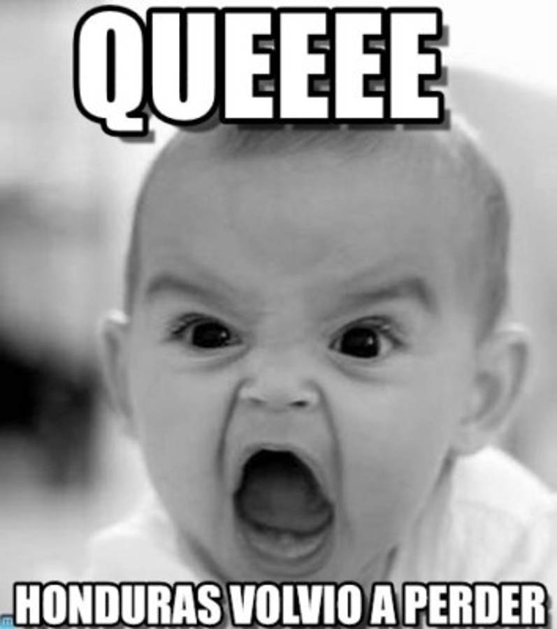 Honduras volvió a perder y no lo perdonan con divertidos y duros memes