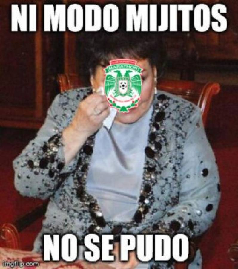 Los memes humillan a Marathón tras perder ante Motagua y Real España tampoco se salva