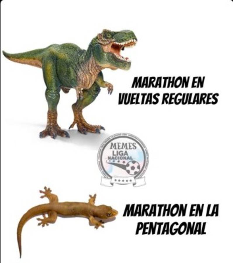 Las mejores burlas para Marathón, Motagua y hasta Real España en la pentagonal